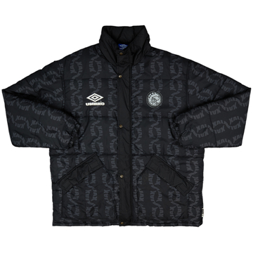 1998-99 Ajax Umbro Padded Bench Coat - 8/10 - (XL)