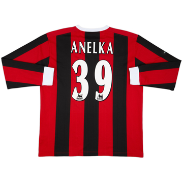 2003-04 Manchester City Away L/S Shirt Anelka #39 - 9/10 - (XL)