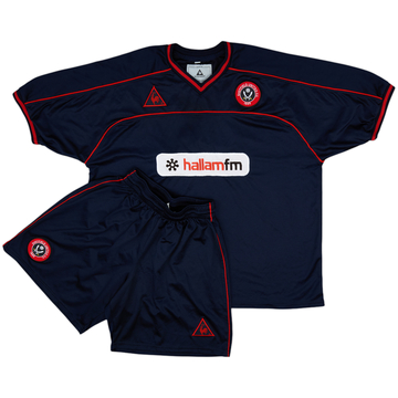 2002-04 Sheffield United Youth Away Shirt & Shorts #2 - 8/10 - (XL)