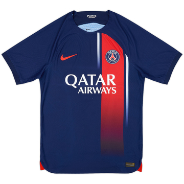 2023-24 Paris Saint-Germain Authentic Home Shirt - 6/10 - (S)