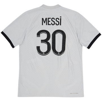 2022-23 Paris Saint-Germain Authentic Away Shirt Messi #30 - 10/10 - (M)