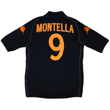 2002-03 Roma Third Shirt Montella #9 - 8/10 - (M)