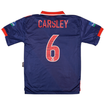 1999-00 Blackburn Third Shirt Carsley #6 - 5/10 - (S)