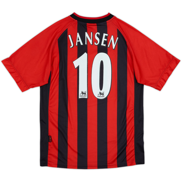 2000-02 Blackburn Away Shirt Jansen #10 - 7/10 - (S)