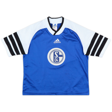 1998-99 Schalke adidas Training Shirt - 6/10 - (S.Boys)