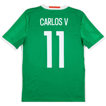 2016-17 Mexico Copa America Home Shirt Carlos V #11 - 8/10 - (XL.Boys)