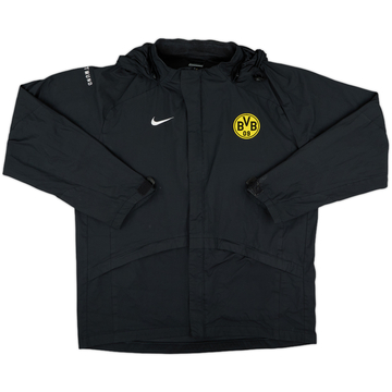 2006-07 Borussia Dortmund Nike Hooded Rain Jacket - 7/10 - (M)