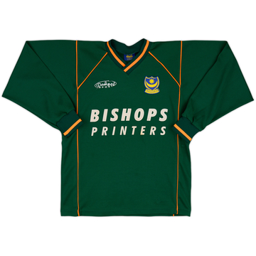 2000-02 Portsmouth GK Shirt - 8/10 - (XL.Boys)