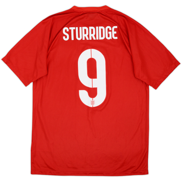 2014-15 England Away Shirt Sturridge #9 - 9/10 - (M)