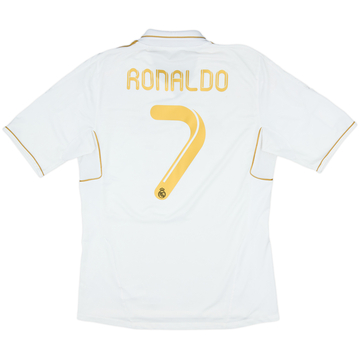 2011-12 Real Madrid Home Shirt Ronaldo #7 - 8/10 - (L)