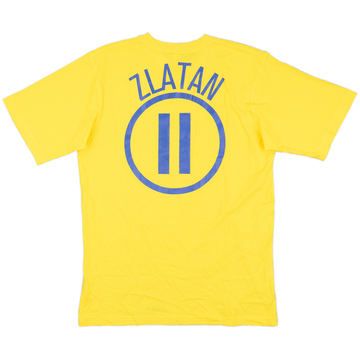 2004-05 Sweden Nike Cotton Tee Zlatan #11 (M)