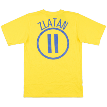 2004-05 Sweden Nike Cotton Tee Zlatan #11 (S)
