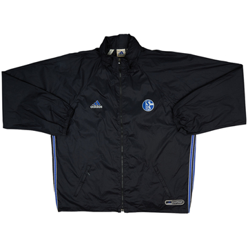 1998-00 Schalke adidas Hooded Rain Jacket - 6/10 - (XXL)