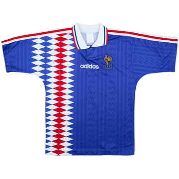 1994-96 France Home Shirt - 6/10 - (XS)