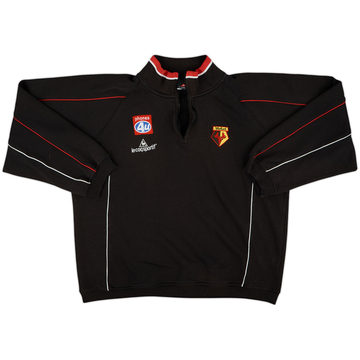 2000-01 Watford Le Coq Sportif 1/4 Zip Drill Top - 5/10 - (L)