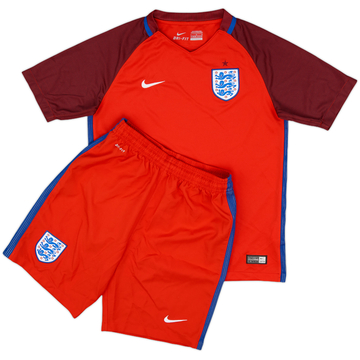 2016-17 England Away Shirt & Shorts - 8/10 - (L.Boys)