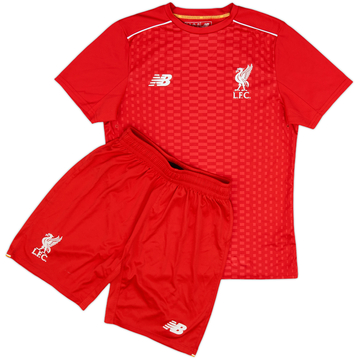 2016-17 Liverpool New Balance Training Shirt & Shorts - 8/10 - (L.Boys)