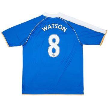 2010-11 Wigan Home Shirt Watson #8 - 9/10 - (XXL)