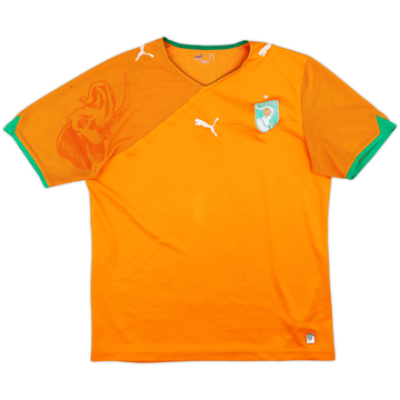 2010-11 Ivory Coast Home Shirt - 7/10 - (L)