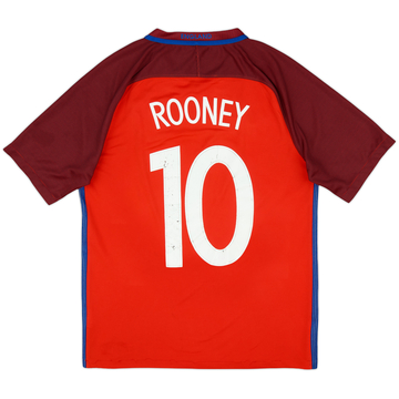 2016-17 England Away Shirt Rooney #10 - 5/10 - (M)