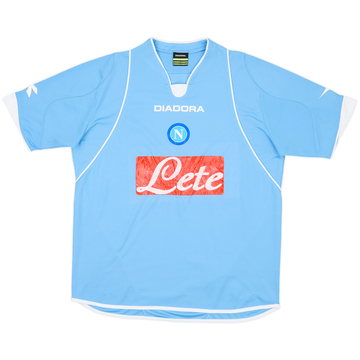 2007-08 Napoli Home Shirt - 6/10 - (M)