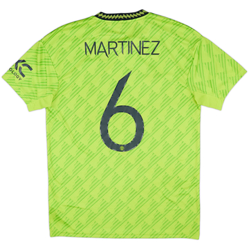 2022-23 Manchester United Third Shirt Martinez #6 - 10/10 - (M)