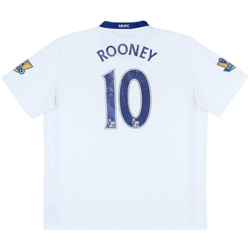 2008-10 Manchester United Away Shirt Rooney #10 - 5/10 - (XL)