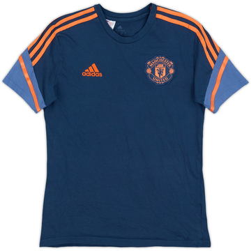 2022-23 Manchester United adidas Cotton Tee - 9/10 - (L.Boys)