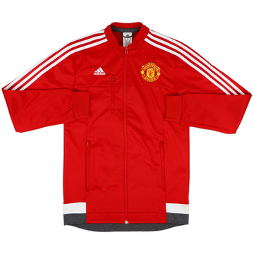 2015-16 Manchester United adidas Track Jacket - 8/10 - (S)