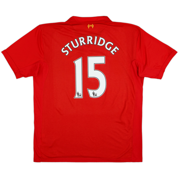 2016-17 Liverpool Home Shirt Sturridge #15 - 7/10 - (XXL)