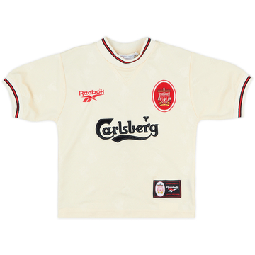 1996-97 Liverpool Away Shirt - 9/10 - (7-8 Years)