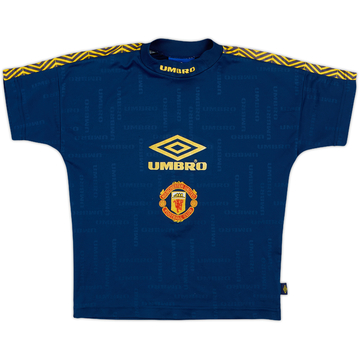 1996-97 Manchester United Umbro Training Shirt - 9/10 - (S.Boys)