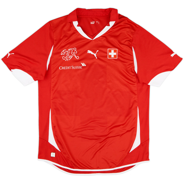2010-11 Switzerland Home Shirt - 6/10 - (L)