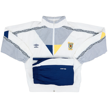 1990-92 Scotland Umbro Tracksuit - 9/10 - (M)