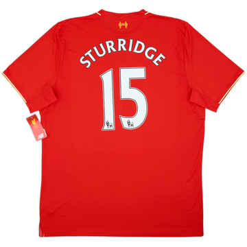 2015-16 Liverpool Home Shirt Sturridge #15 (XXL)