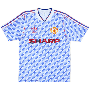 1990-92 Manchester United Away Shirt - 8/10 - (S)