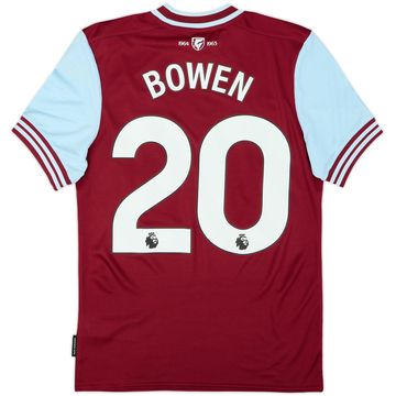 2024-25 West Ham Home Shirt Bowen #20 (S)