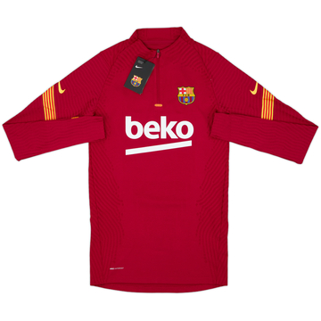 2020-21 Barcelona Nike Vaporknit 1/4 Zip Training Top (XS)