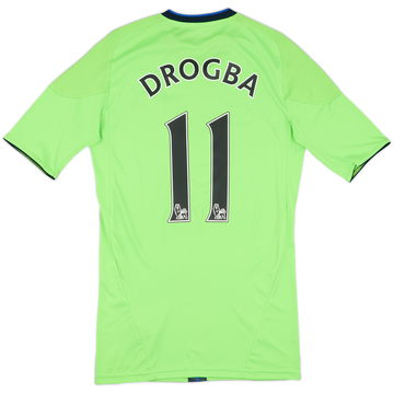 2010-11 Chelsea Player Issue TechFit Third Shirt Drogba #11 - 8/10 - (M)