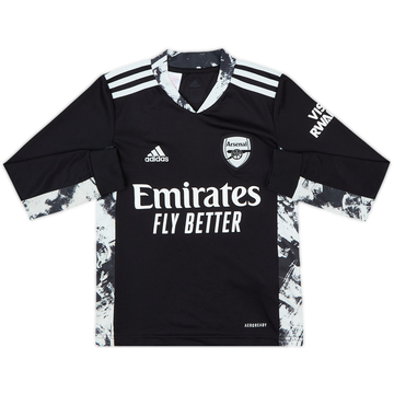 2020-21 Arsenal GK Shirt - 7/10 - (7-8 Years)