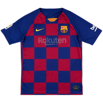 2019-20 Barcelona Home Shirt - 4/10 - (XL.Boys)