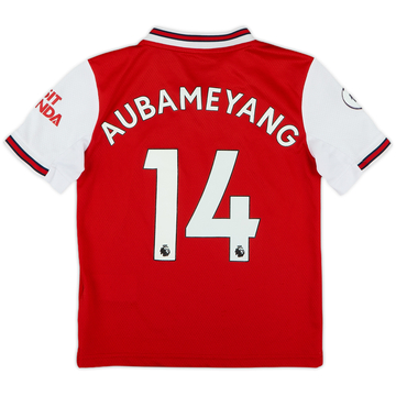 2019-29 Arsenal Home Shirt Aubameyang #14 - 8/10 - (7-8 Years)