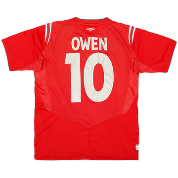 2004-06 England Away Shirt - 5/10 - (L.Boys)
