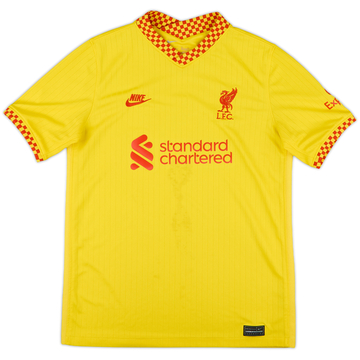 2021-22 Liverpool Third Shirt - 7/10 - (XL.Boys)