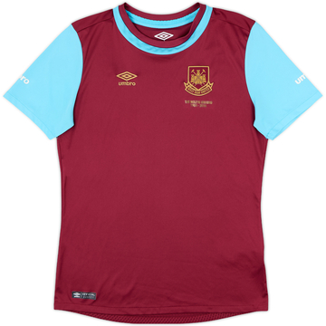2015-16 West Ham 'Boleyn' Home Shirt - 8/10 - (XL.Boys)