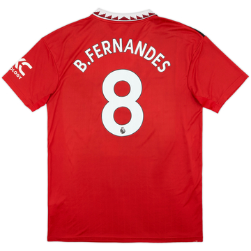 2022-23 Manchester United Home Shirt B.Fernandes #8 - 5/10 - (L)