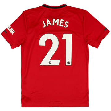 2019-20 Manchester United Home Shirt James #21 - 6/10 - (M)