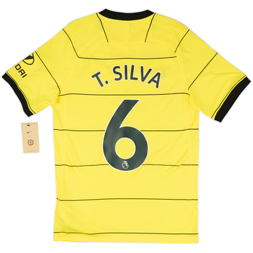 2021-22 Chelsea Away Shirt T.Silva #6 (S)