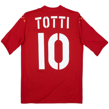 2003-04 Roma Home Shirt Totti #10 - 6/10 - (M)