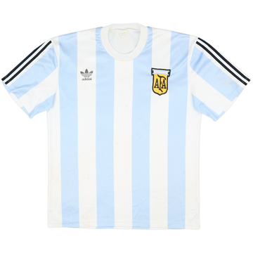 1990-91 Argentina Home Shirt #10 - 4/10 - (L)